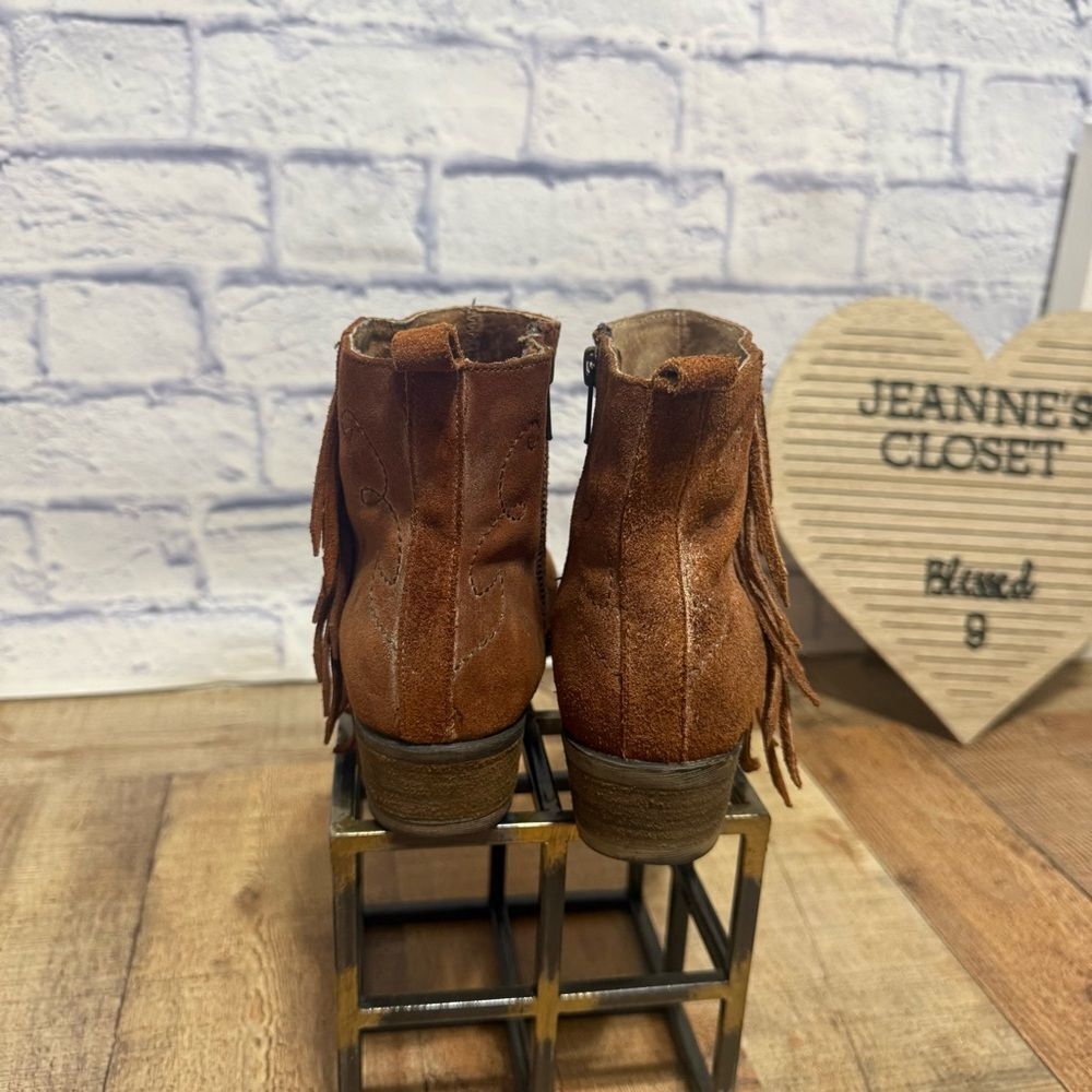 Corral circle G fringe ankle boots studded - Picture 5 of 10